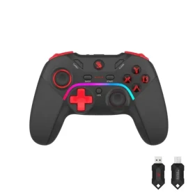 A4tech Bloody GPW70 černá / Gamepad / PS3 / PC / Switch / Android / 2.4GHz / USB-C (GPW70-BK)