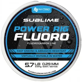 Nytro Fluorocarbon Sublime Power Rig Fluoro 50m 0,19mm (20600035)