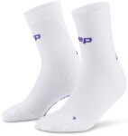 CEP pánské běžecké kompresní vysoké ponožky ULTRALIGHT 4.0 - white Velikost: V (Vel. chodidla 45-48)