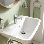 GROHE - Swift Umyvadlová baterie, s výpustí, studený start, chrom 24322001