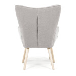 Relaxační křeslo, šedá, látka bouclé, AK-319 GREY2