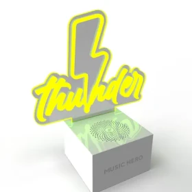 SBS Music Hero NEON THUNDER MOOD žlutá / Bezdrátový reproduktor / 3 W