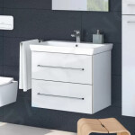 VILLEROY & BOCH - Avento Umyvadlová skříňka, 630x514x452 mm, 2 zásuvky, Crystal White A89000B4