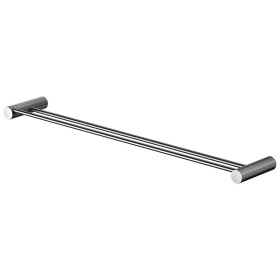 CERSANIT - Dvojitý držák ručníků ZEN, gun metal black S951-888