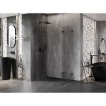 MEXEN/S - Lunar-F Duo sprchový kout skládací dveře 85 x 80, transparent, grafit metal 836-085L-080P-95-00
