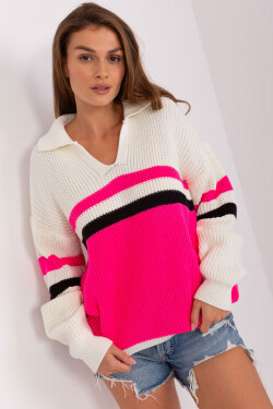 Sweter BA SW 8054.91P fluo różowy Velikost: jedna velikost