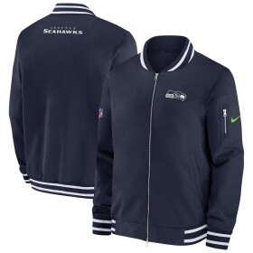 Nike Pánská bunda Seattle Seahawks NFL Sideline Coach Bomber Velikost: 2XL