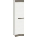 Skříň Blanco 55x202x42 cm, borovice sněžná / new grey