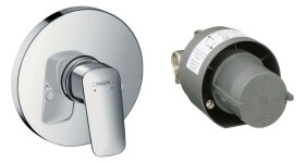 HANSGROHE - Logis Sprchová baterie pod omítku, s tělesem, chrom 71666000