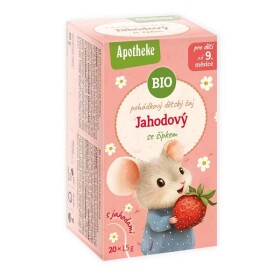 POHÁDKOVÝ ČAJ Jahodový se šípkem20x2g (Apotheke)