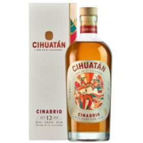 Ron Cihuatán Cinabrio 12y 40% 0,7 l (karton)