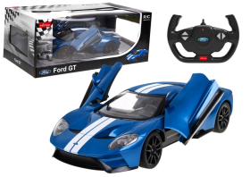 Mamido Sportovní autíčko Ford GT na dálkové ovládání RC 1:14 modré