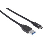 Delock USB 2.0 prodlužovací kabel plochý zahnutý [1x USB 2.0 zástrčka A - 1x USB 2.0 zásuvka A] 1.00 m černá oboustranně zapoji