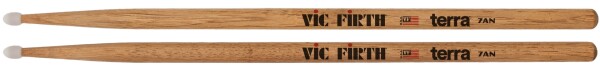 Vic Firth 7ATN American Classic® Terra Series Drumsticks, Nylon Tip