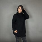 HOSH Pletený jednobarevný rolák CLAIRE Barva: Tmavě šedá