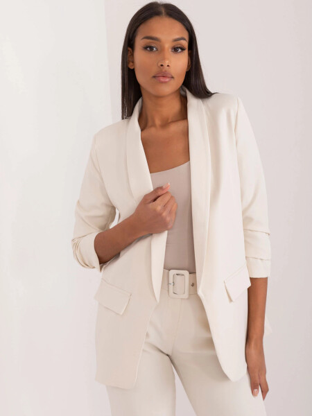 Dámské sako TW ZT BI 24155a.01X Světle béžová - FPrice světle béžová L