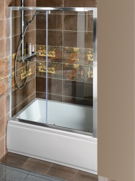 POLYSAN - DEEP sprchové dveře 1100x1650, čiré sklo MD1116