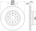 Brzdy kotouče desky přední VW GOLF VI JETTA 280mm