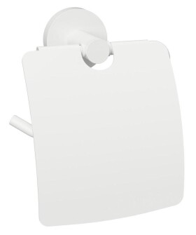 SAPHO - X-ROUND WHITE držák toaletního papíru s krytem, bílá mat XR732W