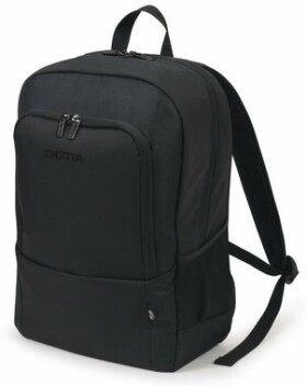 DICOTA Eco Backpack BASE 14.1" černá / batoh s kapsou na notebook / 20 L / polyester+recyklovaný plast (D30914-RPET)