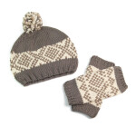 Art Of Polo Hat&Gloves Cz2600-3 Dark Beige 57-62 cm