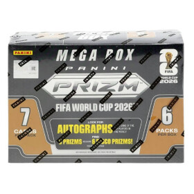 2026 Panini Prizm FIFA World Cup Soccer Hobby Mega Box - fotbalové karty