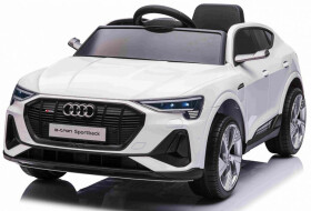 Mamido Elektrické autíčko Audi E-Tron Sportback EVA kola 4x4 bílé