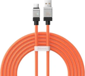 Baseus CAKW000707 Kabel USB-A (M) - USB-C (M) 2 m oranžová / 100W (CAKW000707)