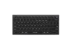 A4tech FBX51C šedá / Bezdrátová nízkoprofilová klávesnice / CZ layout / Bluetooth / 2.4GHz USB-A Nano přijímač (FBX51C-GY)