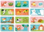 DODO Puzzle Zvířátka a jejich obydlí