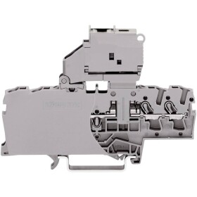 WAGO 2002-1811 jistící svorka 6.20 mm pružinová svorka osazení: L šedá 1 ks