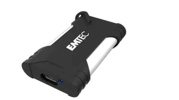EMTEC X210G Portable SSD 500GB / USB-C 3.2 Gen2 / čtení: 1100MBs / zápis: 900MBs (ECSSD500GX210G)