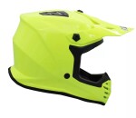 Dětská motokrosová helma Xrc Jimmy 2.0 yellow fluo - YM / žlutá