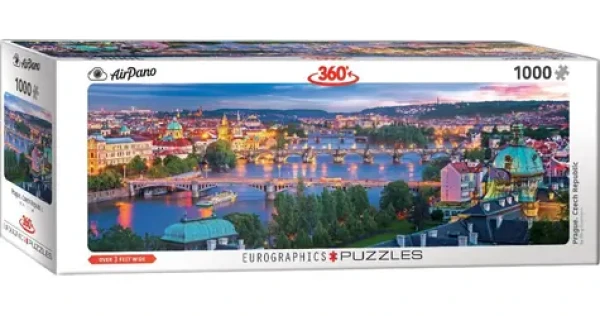 EUROGRAPHICS Panoramatické puzzle Praha, Česká republika