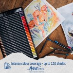 Staedtler Staedtler, 104 M60, Mars Lumograph, sada akvarelových pastelek, 60 ks