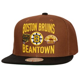 Mitchell & Ness Pánská kšiltovka Boston Bruins City Love Snapback Vintage