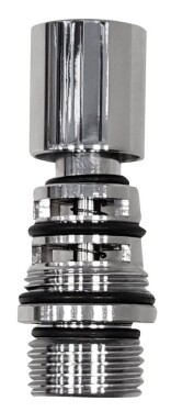 AQUALINE - Přepínač s ovladačem pro vanovou baterii, chrom NDDH101-1