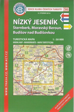 KČT 56s. Nízký Jeseník 5.vyd.2014