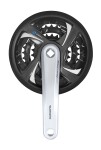 Kliky SHIMANO FCTX801 48/38/28 stříbrné 170+kryt