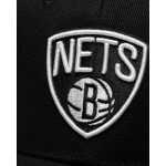 Mitchell & Ness NBA Brooklyn Nets Logo Team High Crown 6 Panel Classic Red Snapback HHSSINTL102-BNEYYPPPBLCK OSFM