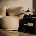 Ferm Living Sklenice Ripple Champagne Clear – set 2 ks, čirá barva, sklo, 150 ml