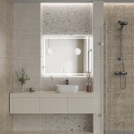 Erga Harper, LED zrcadlo 100x80cm, 2760 lm, 6500K, přední/zadní osvětlení, ERG-V01-113-1080-00