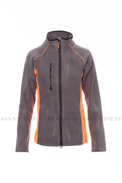 Payper Dámská pracovní bunda ASPEN+LADY Barva: Šedá Ocelová/ Oranžová, Velikost: XS (001005006913040XS)