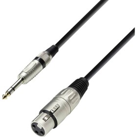 Adam Hall K3BFV0300 XLR propojovací kabel [1x XLR zásuvka - 1x jack zástrčka 6,3 mm] 3.00 m černá