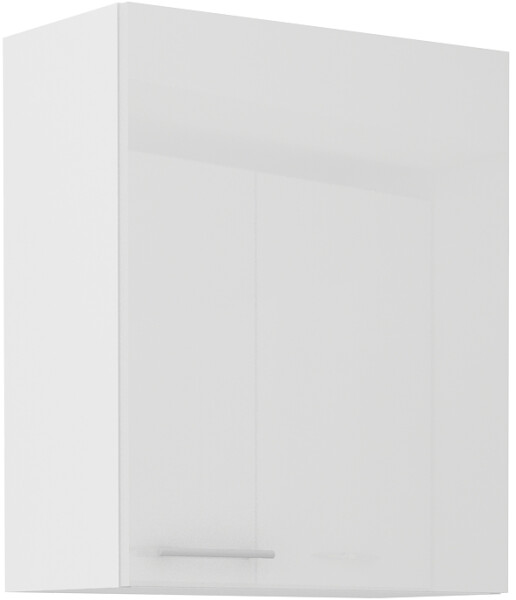 Horní skříňka Lara 60 G-72 1F Barva korpusu: Bílá, Barva dvířek: Bílý lesk