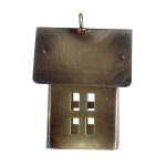 Strömshaga Kovová lucernička na čajovou svíčku Square 11cm, měděná barva, kov