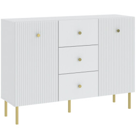 FRONTI Komoda VIENA 2D3S - bílá