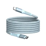 Verbatim 31852 Magnetický 60W USB-C kabel 1.2m modrá / USB-C(M) / USB-C(M) / 100 W / PD QC 3.0 (31852)