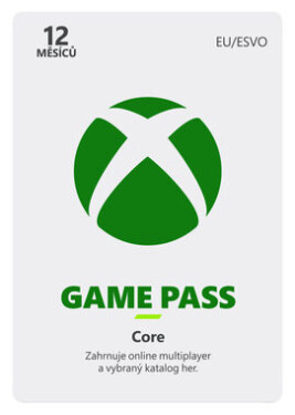 Microsoft Game Pass Core 12m / přístup na 12 měsíců / elektronická licence (S5T-00023)