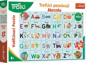 Trefl - Puzzle - Treflíci poznávají abecedu